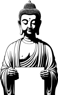 buddha-holding-blank-sign
