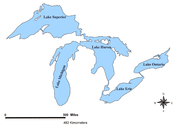 Great Lakes Geographyfamouslocationsgreatlakespnghtml