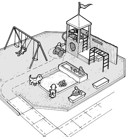 playground accessible
