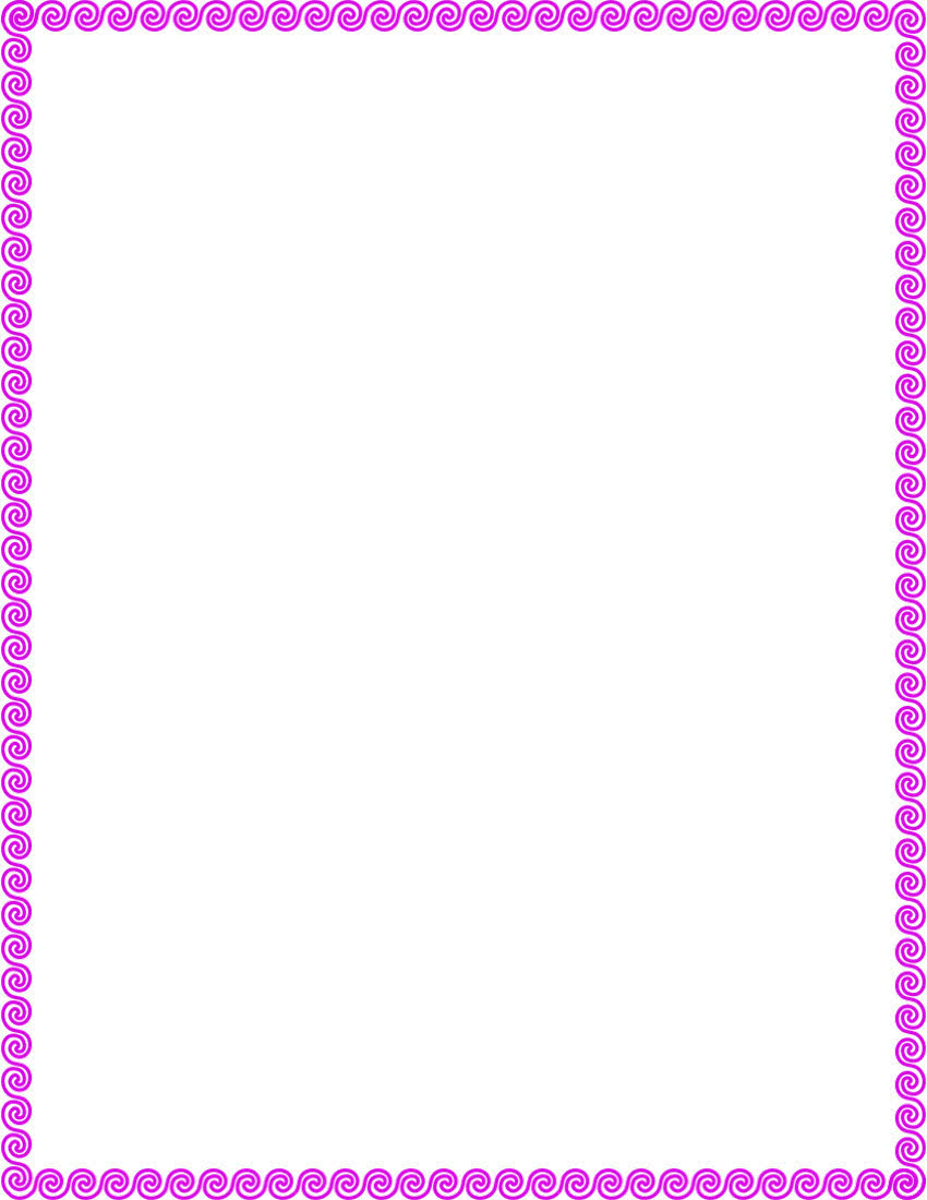 Purple Page Borders