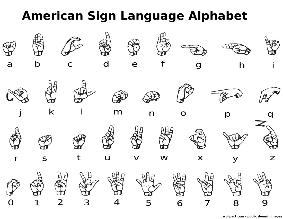 ASL alphabet label