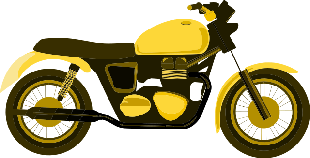 Yellow-Motorcycle