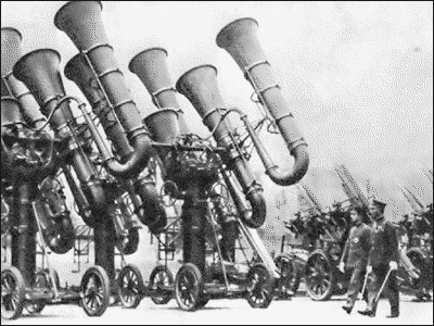 acoustic locators Japanese pre WWII
