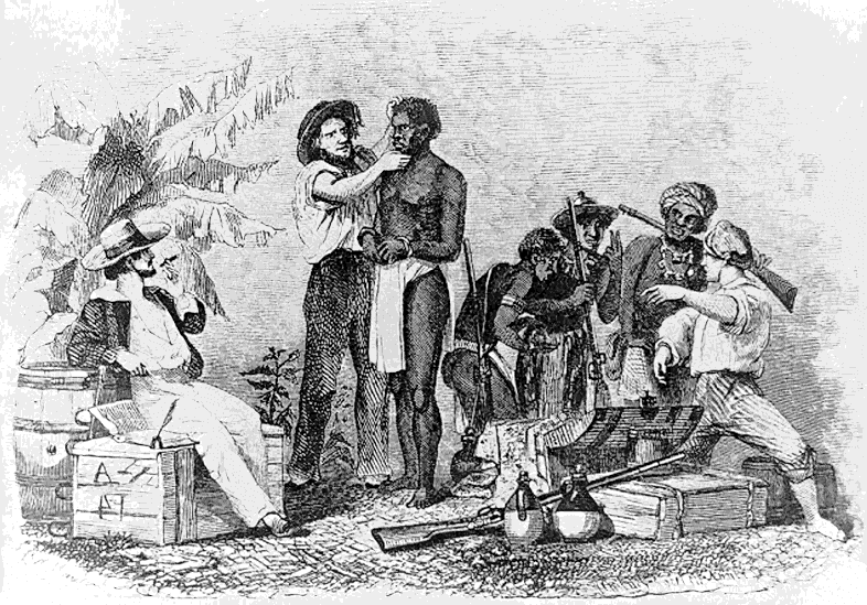 inspection and sale of a slave