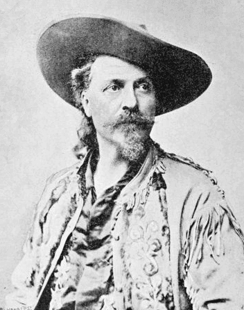 Buffalo Bill in buckskins