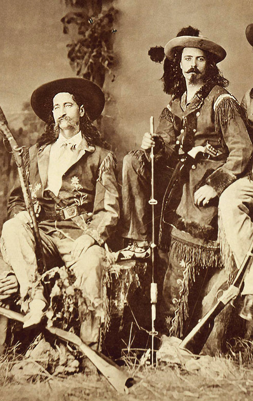 Wild Bill Hickok and Buffalo Bill
