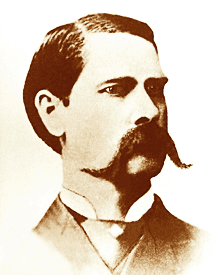 Wyatt Earp large mustache
