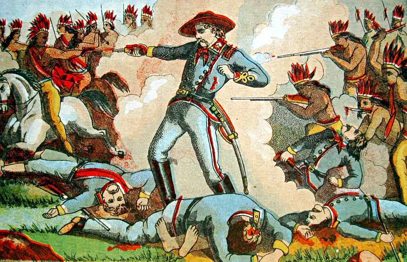 death of Custer