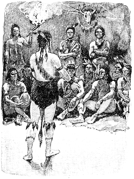 Tucumseh inciting the Creeks