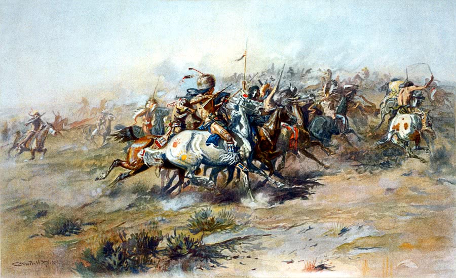 Custer Fight 1903