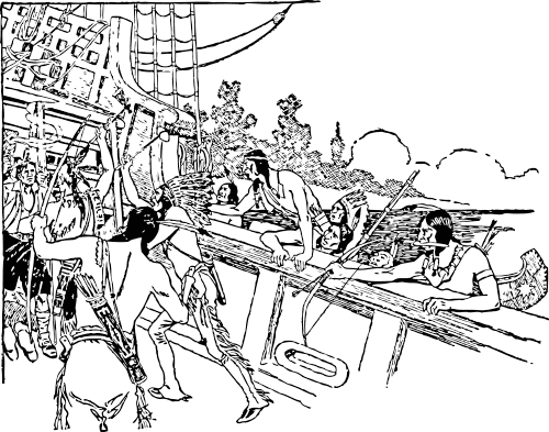indian raid on ship