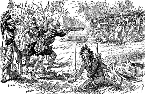 first battle with Iroquois