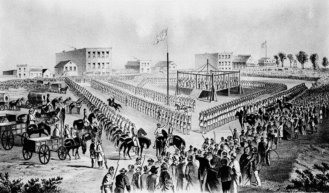 execution of 38 Sioux Indians 1862