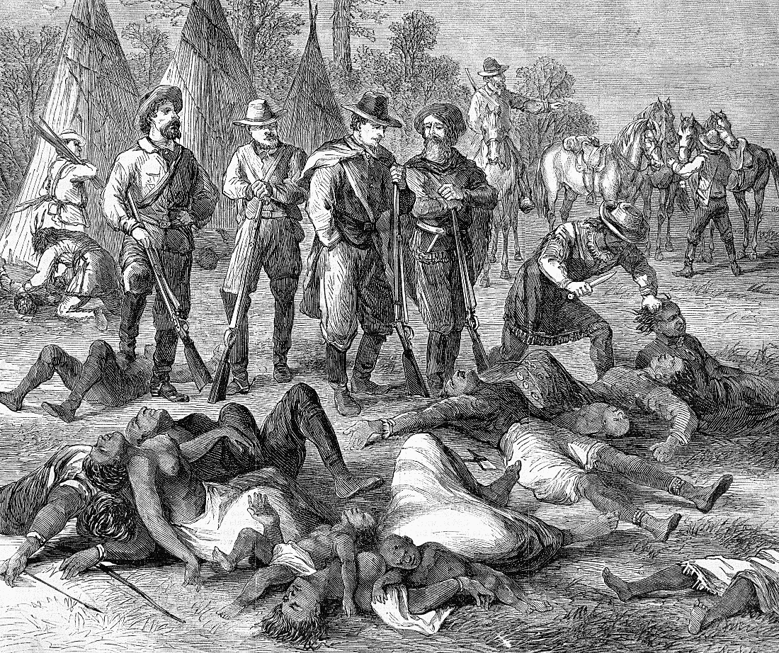 massacre of Indians in Idaho 1800s