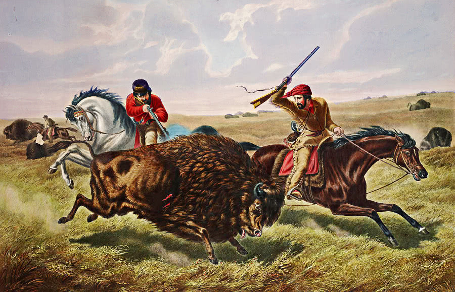 Life on the Prairie The Buffalo Hunt