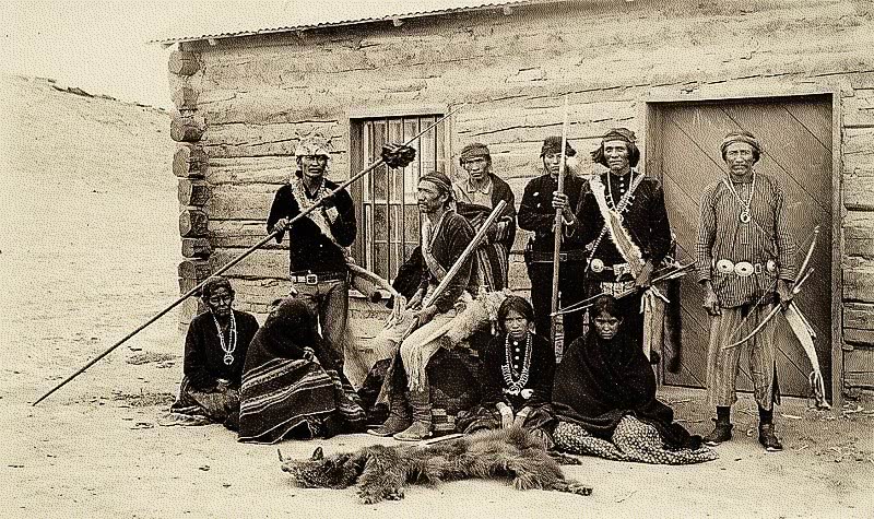 Navajo hunting party