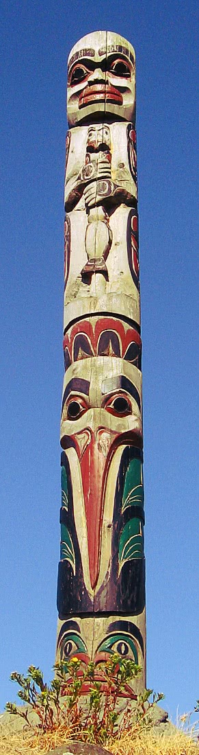 Songhees Totem pole