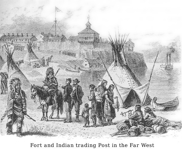 fort and Indian trading post