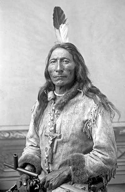 Blackfoot Chief Long Feather