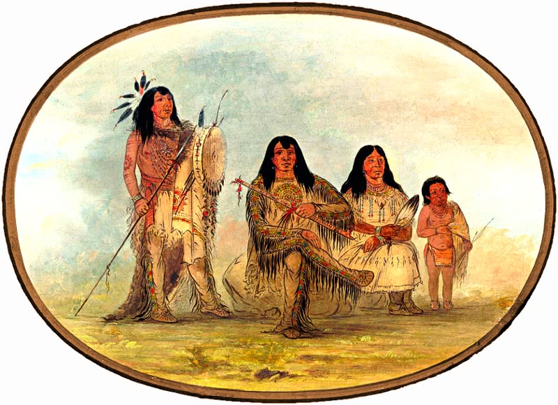 Blackfoot Chief Wife and Medicine Man