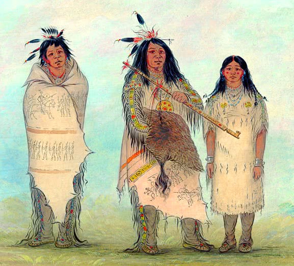 Cheyenne Chief Wife and Medicine Man