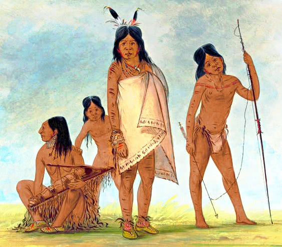 Chinook Flathead Indians