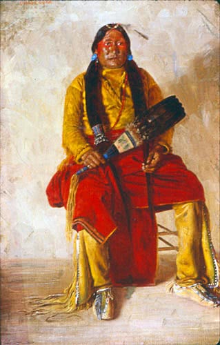 Chosequah  Comanche warrior