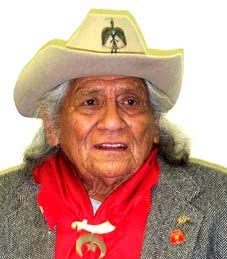 Comanche Code talker Charles Chibitty