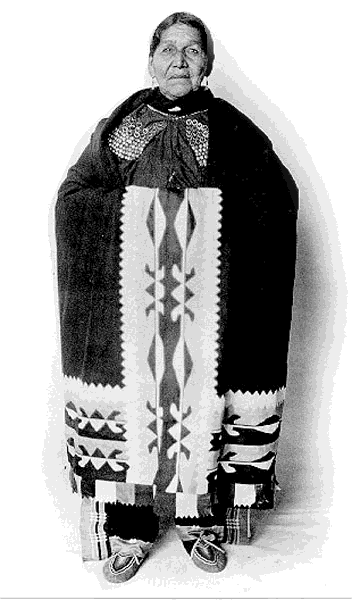 Delaware indian w shawl