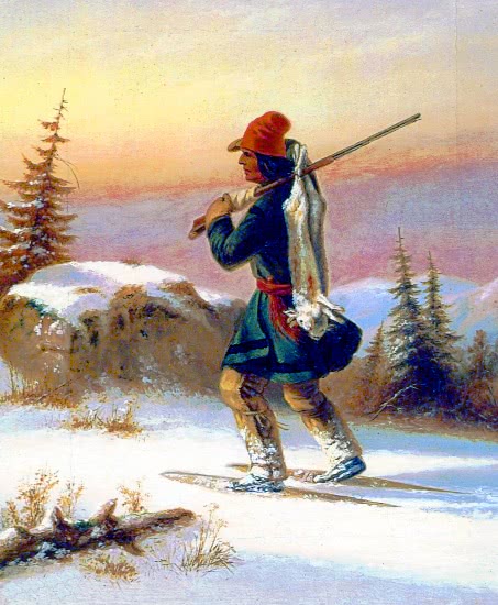 Huron trapper 1855