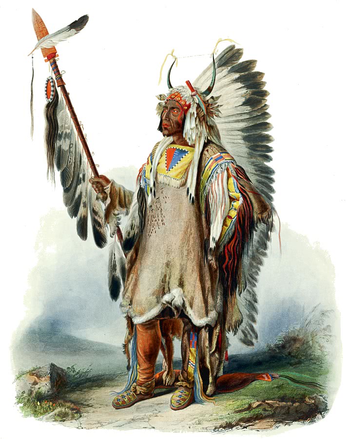 Mato-tope Mandan chief