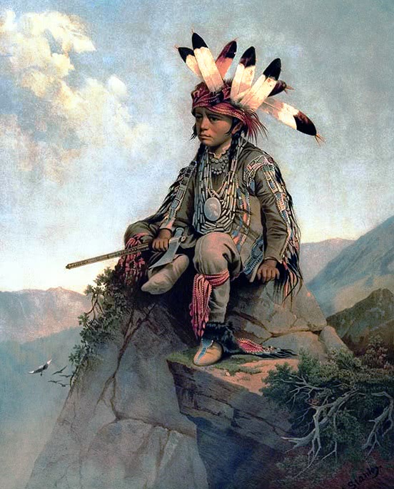 Young Chief Uncas