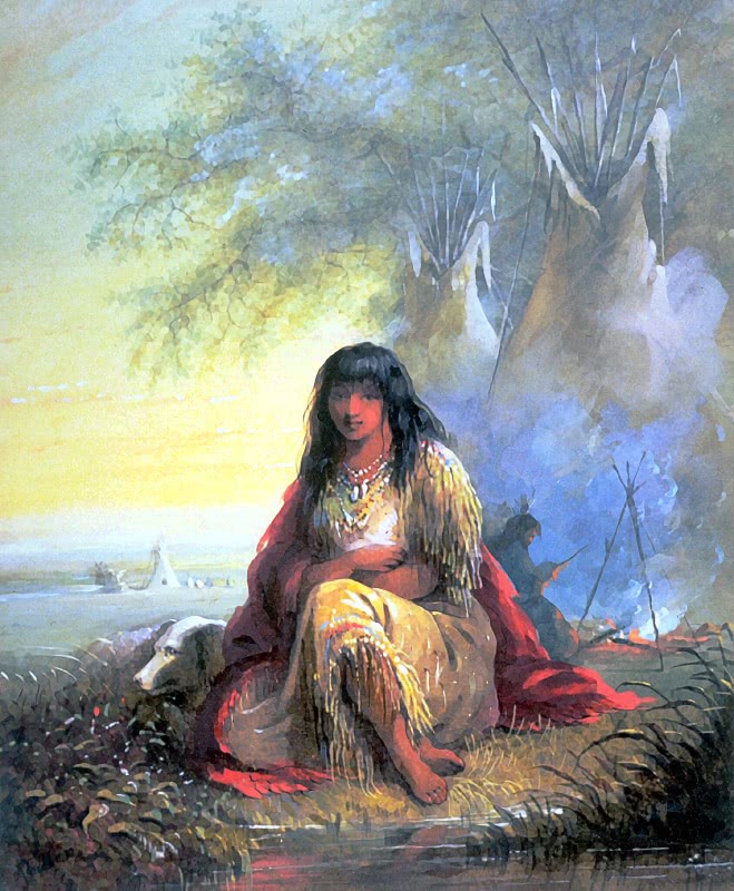 Sioux Indian girl