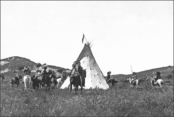 Sioux camp