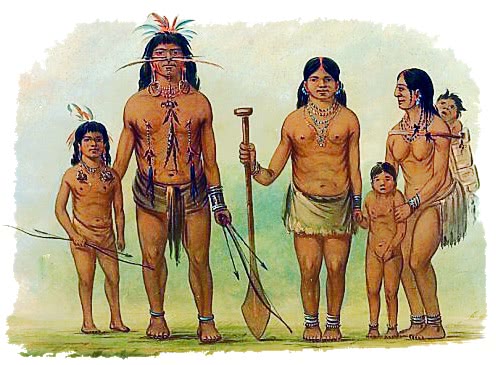 Orejona Chief and Family