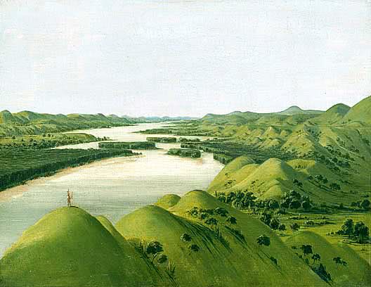 River Bluffs Upper Missouri 1832