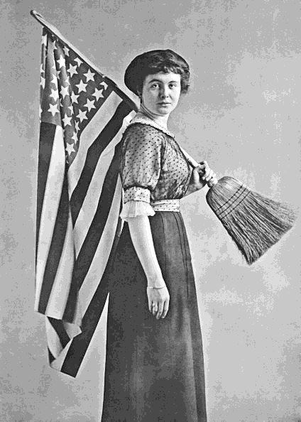 American suffragette 1917