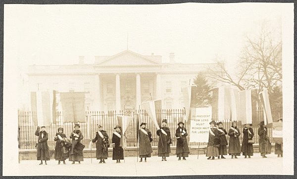 fourteen suffragists 1917