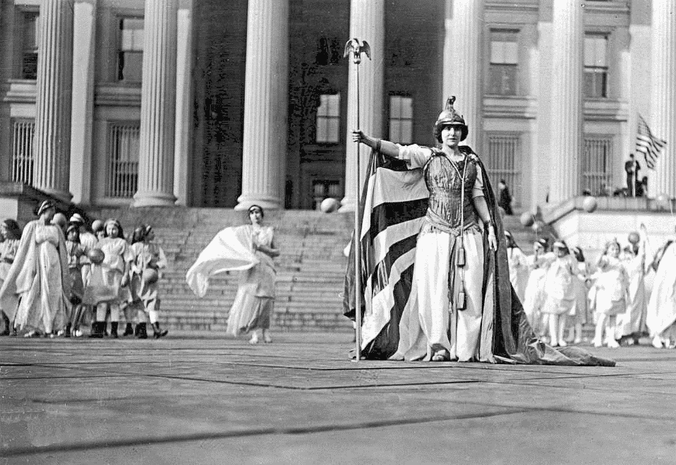 suffrage pageant 1919