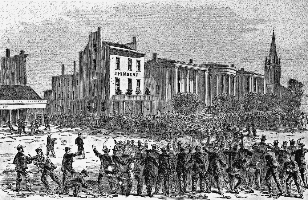 massacre at Mechanics Institute New Orleans 1866