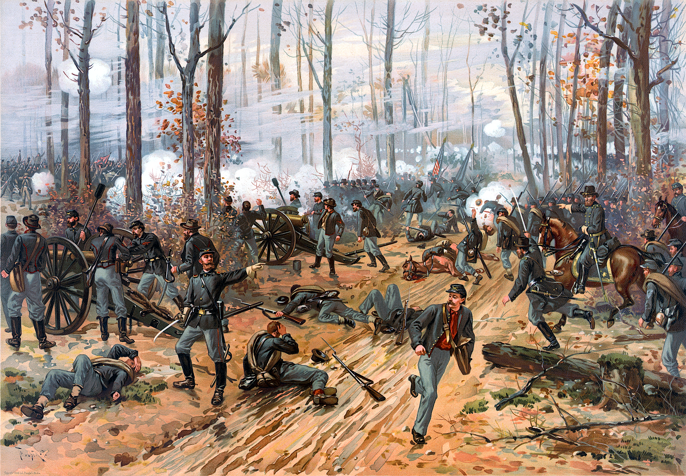 Battle of Shiloh  Thulstrup