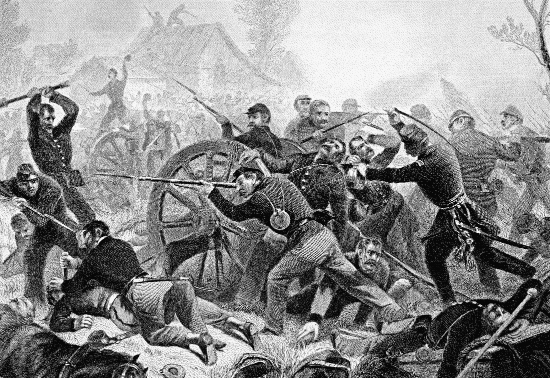 Battle of Shiloh lineart