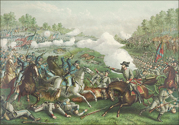 battle of Opequan of Winchester 1864