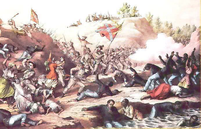 Fort Pillow massacre poster