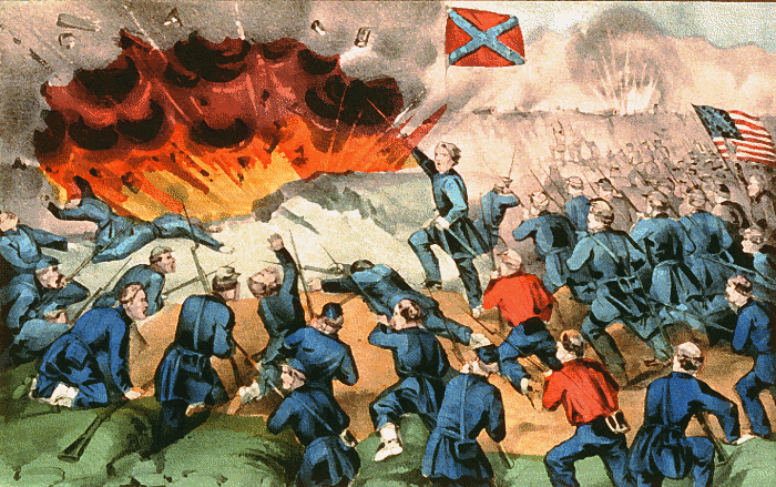 Siege and capture of Vicksburg July 4th 1863