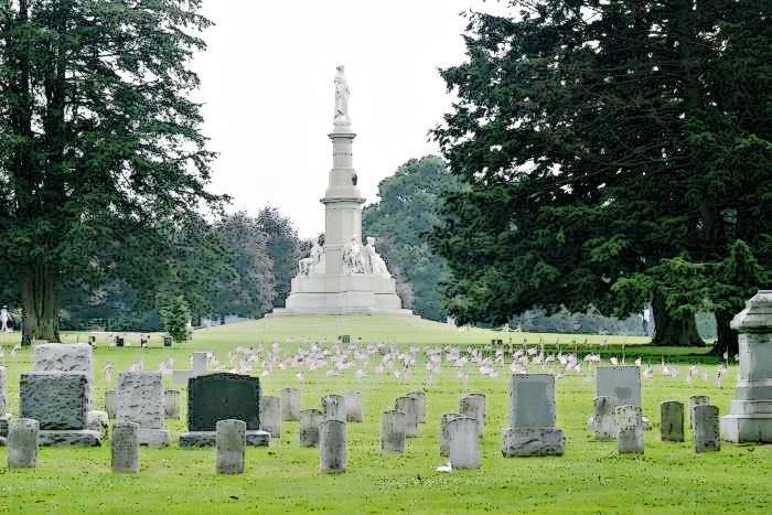 Gettysburg national cemetery