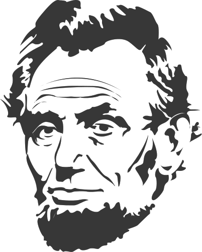 Abe Lincoln drawing