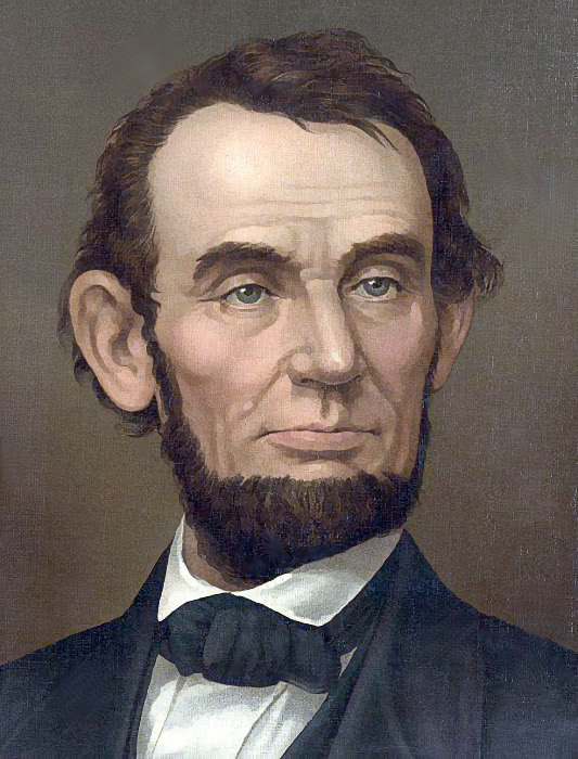 Lincoln color portrait