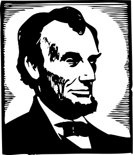 Abraham Lincoln framed