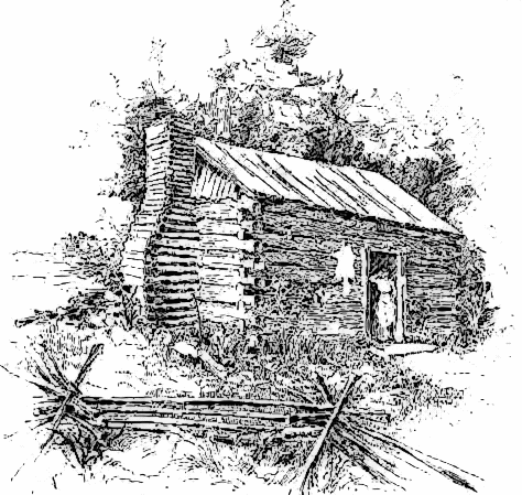 log cabin Lincoln helped his father build